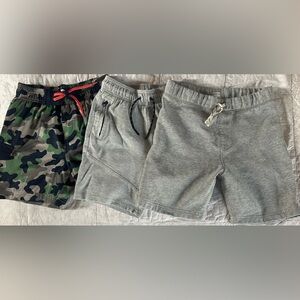 Crewcuts Heather Gray Drawstring Shorts